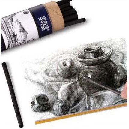 WILLOW Charcoal Sketch Pencil - Pensil Sketsa