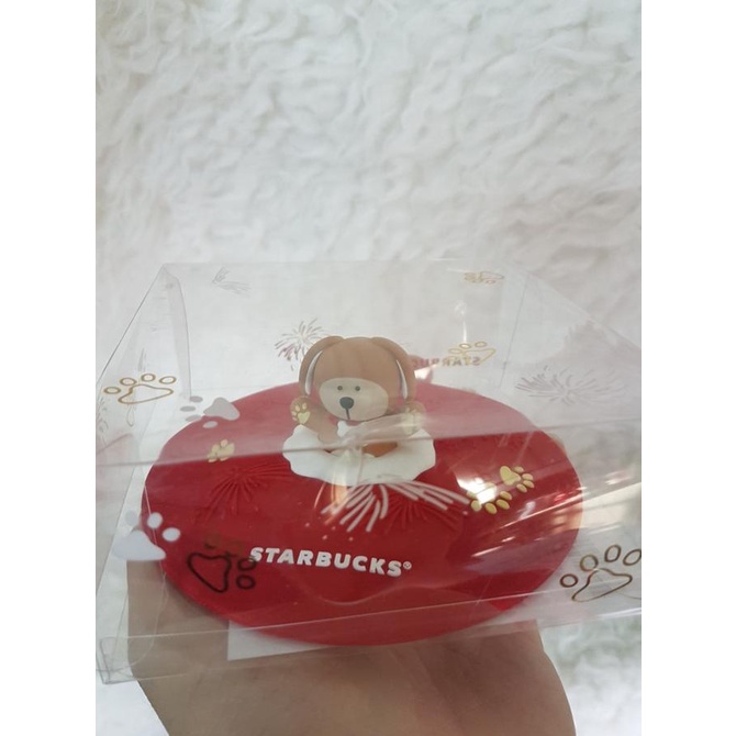 Mug Gelas - Starbucks Tutup Gelas Doggy Silicone