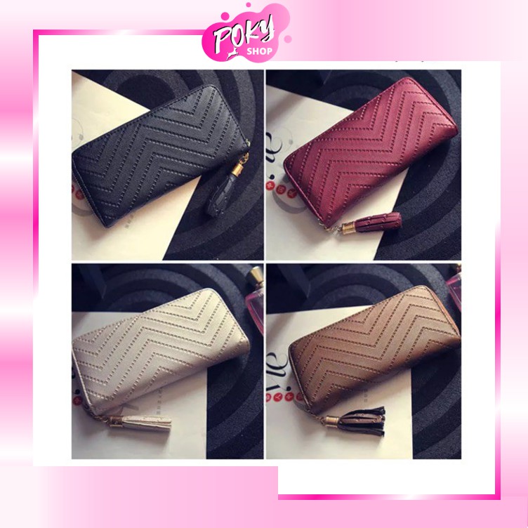 [LOKAL] POKY - DOMPET PATAYADOMPET Lipat Panjang Wanita Korea Fashion Morymony