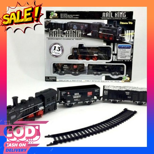 Kereta Api Mainan Hadiah Ulang Tahun mainan anak laki laki 2 3 4 5 6 7 Tahun Mobil Edukasi Anak DIY 