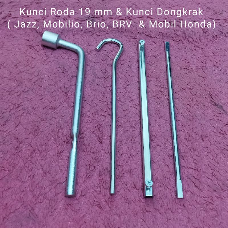 Kunci Roda 19 mm ( Honda) &amp; Putaran dongkrak