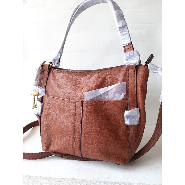 Fossil Sam Shopper Brown - Tas Wanita