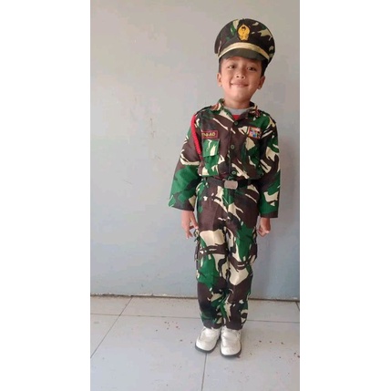 BAJU PROFESI ANAK TNI AD . ARMY