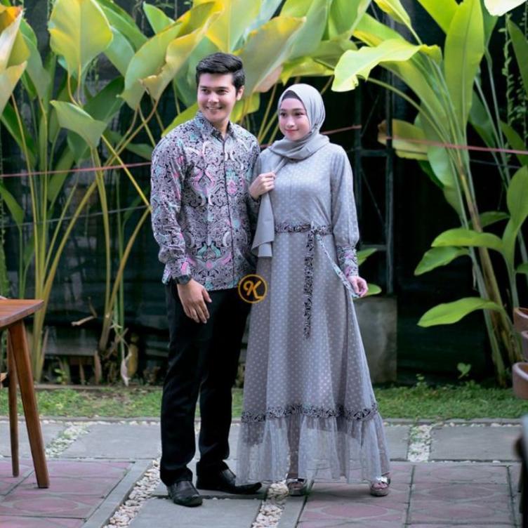 LANGSUNG KIRIM.. couple gamis modern couple kondangan lamaran