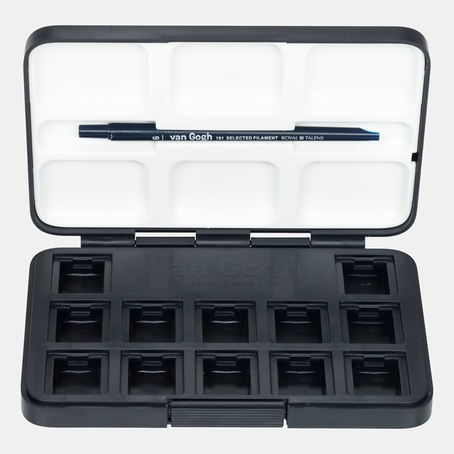 

Van Gogh Water Colour 10 Empty Pocketbox Deep Blue