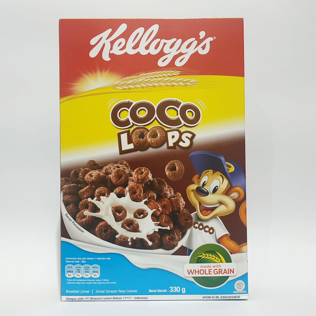 

Kellogs Coco Loops 330 gr - Sereal Rasa Cokelat Bentuk Bulat