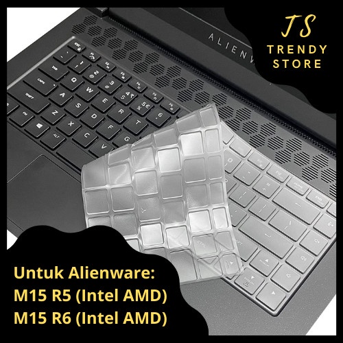 Keyboard Protector Cover Dell Alienware M15 R5 / M15 R6 Gaming Laptop