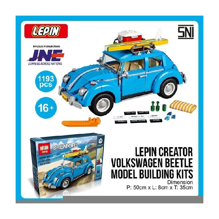 BRICK 21003 CREATOR BEETLE Berkualitas Dijual VOLKSWAGEN LEPIN