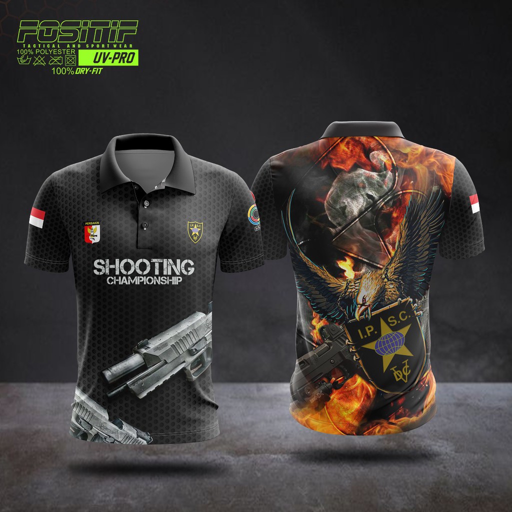 Kaos Perbakin Garuda Api IPSC