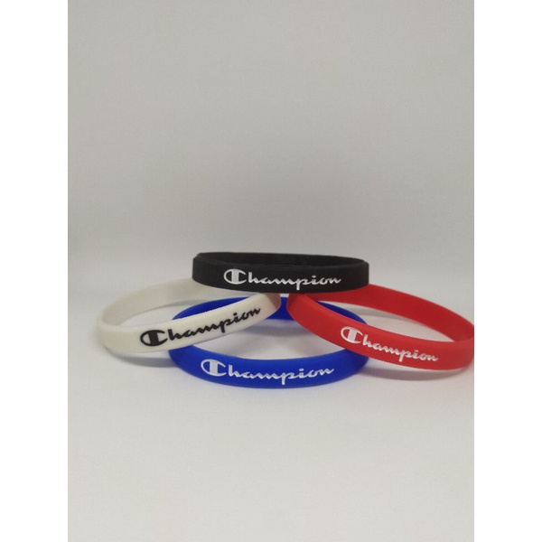 GELANG CHAMPION - BRACELET RUBBER - Pria Wanita
