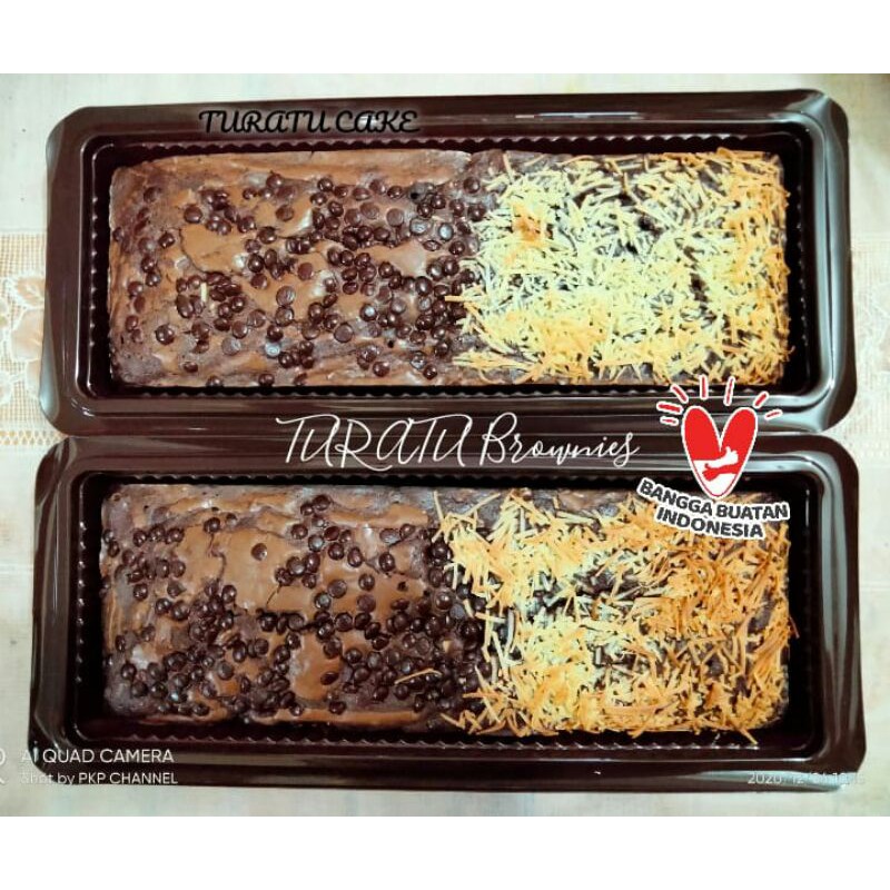 

Fudgy Brownies / Turatu Brownies / Brownies Panggang