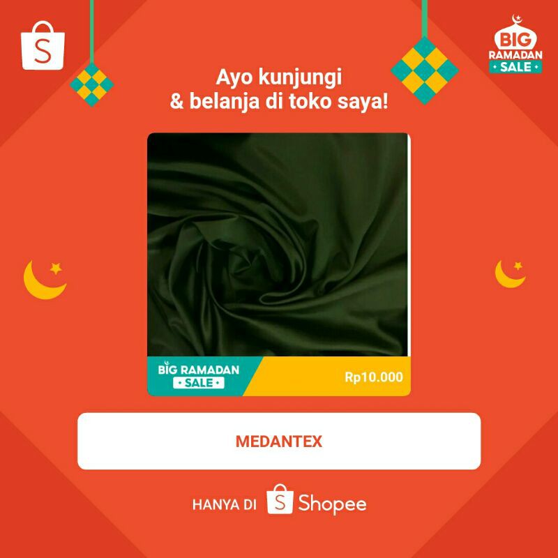 Saten velvet/Bahan velvet/hijau army