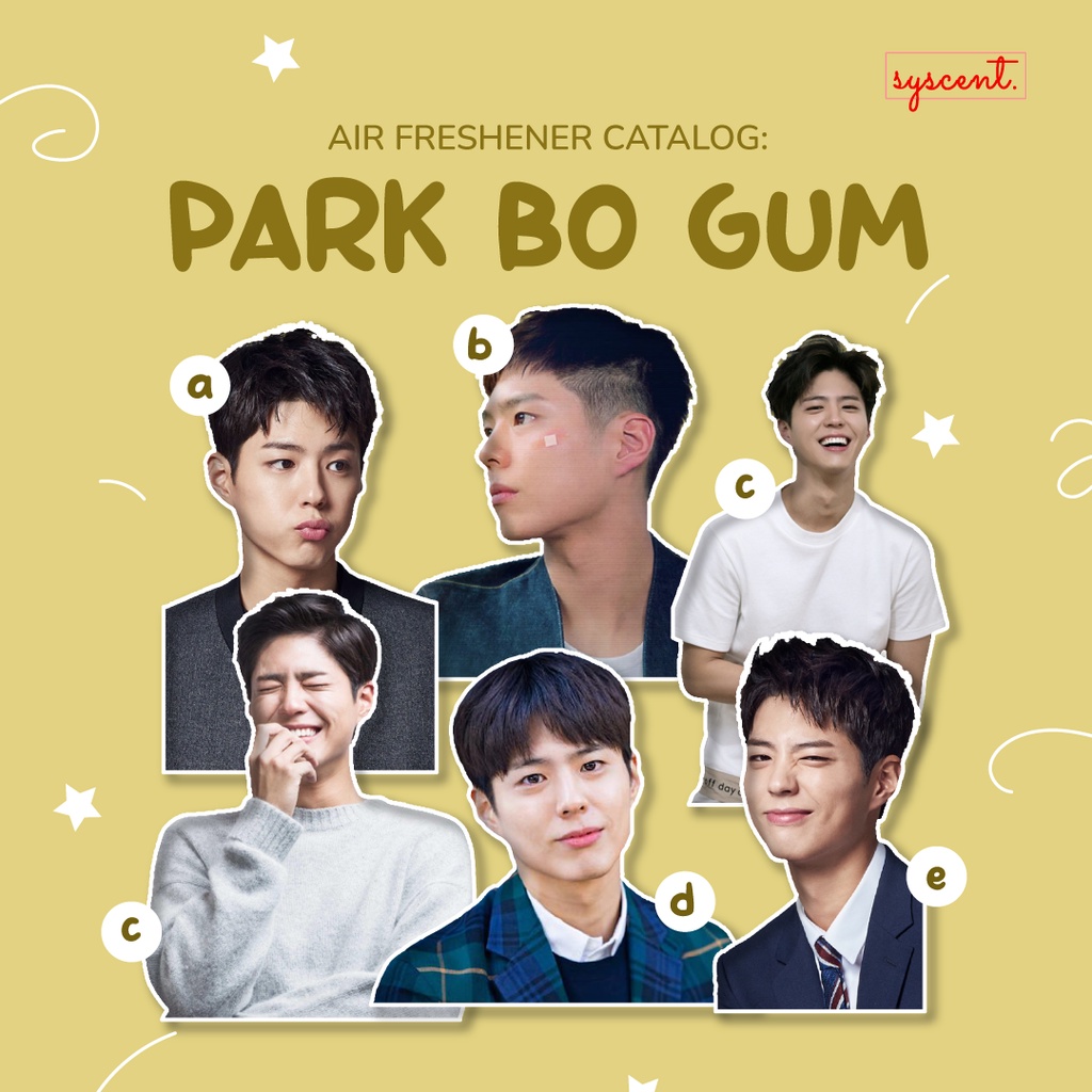 SYSCENT Air Freshener OPPA PARK BO GUM (PARFUM MOBIL / PARFUM RUANGAN)