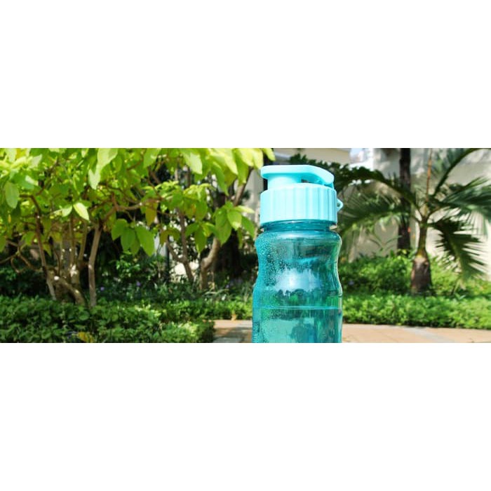 WATER INFUSED BOTTLE Florida Hydration Bottle BOTOL BUAH - Turquoise
