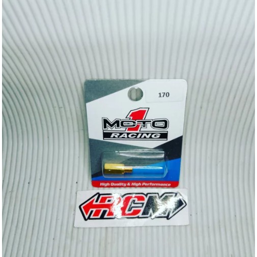 MAIN JET MAINJET MJ KARBU CARBU PWK UK 170 ORI ORIGINAL MOTO1 MOTO 1 RACING PARTS