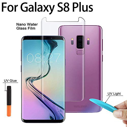 TEMPERED GLASS UV SAMSUNG S8 ANTI GORES KACA FULL LEM ULTRAVIOLET - SCREEN PROTECTOR