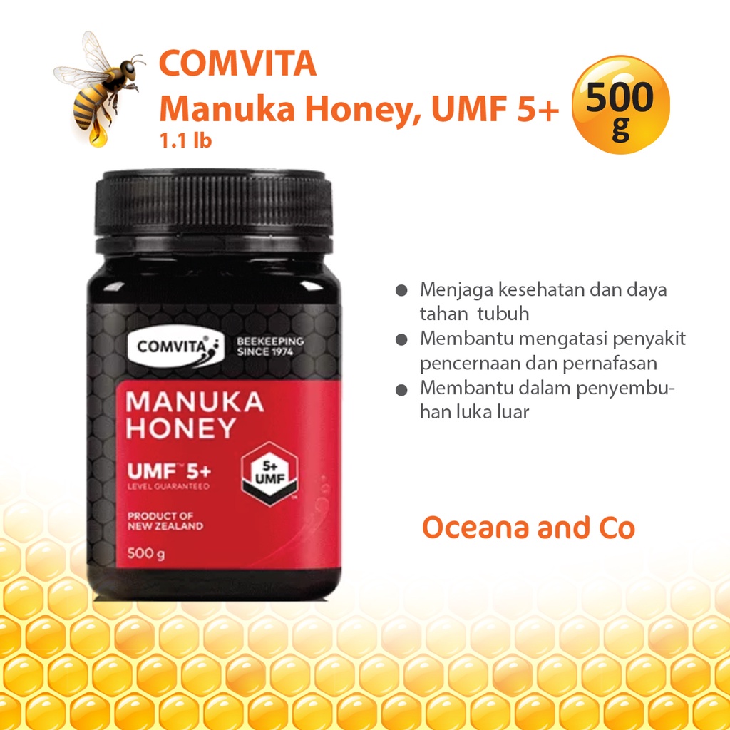 Comvita Manuka Honey UMF 5+ Madu 500gr