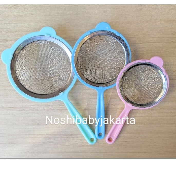 Saringan Makanan / Saringan Tepung, Teh, serbaguna Isi 3 Pcs