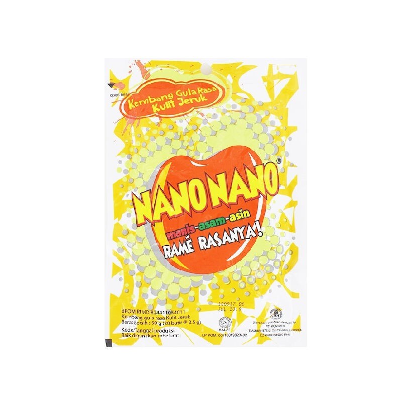 

NANO NANO KULIT JERUK 20 BUTIR