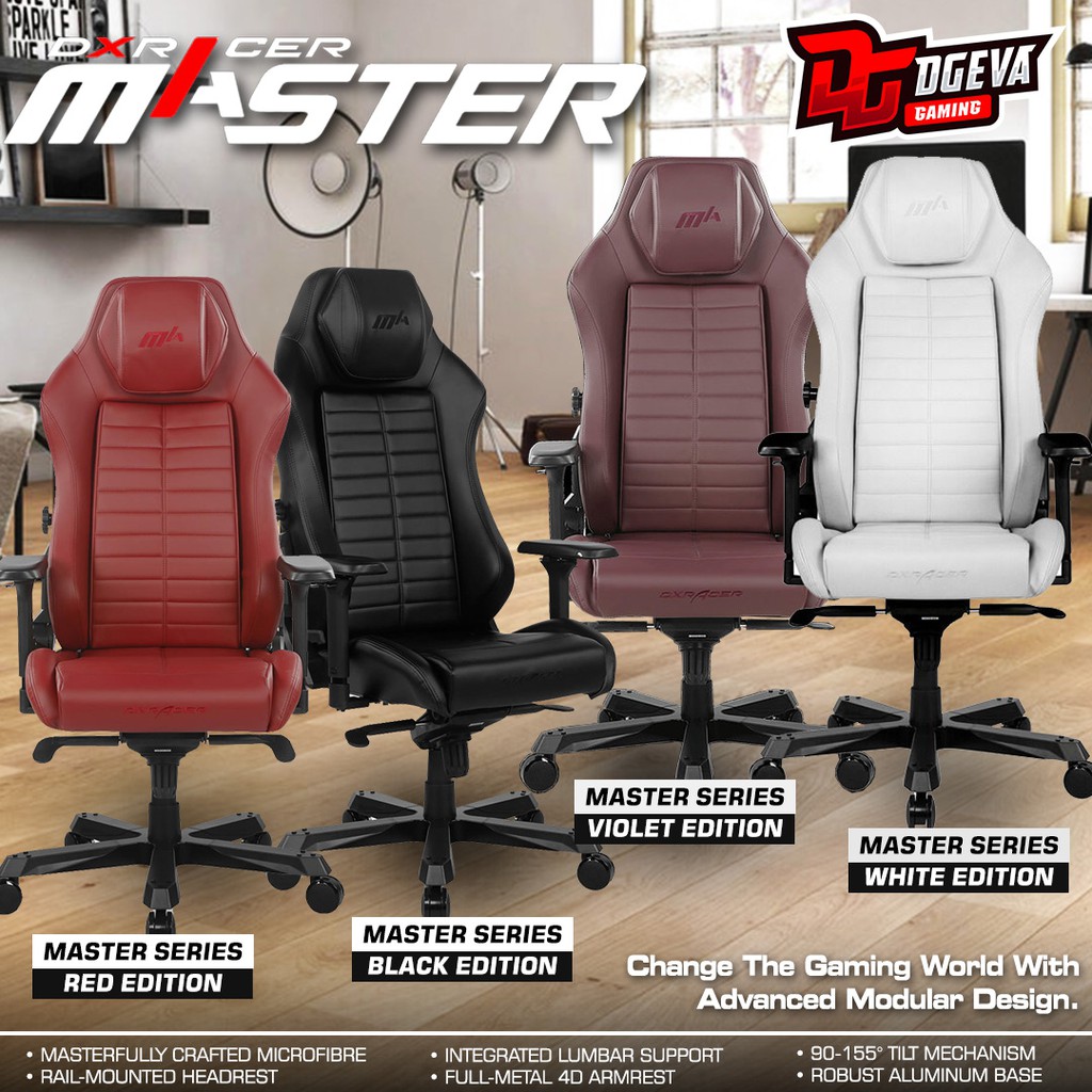 Dxracer Master Series Gaming Chair Office Kursi Gaming Kantor Kerja Shopee Indonesia