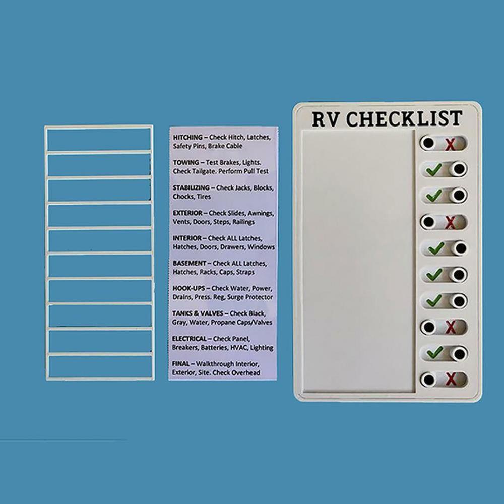 Papan Memo Agustina Perlengkapan Kantor Office Note Pad Reusable Elder Care Papan Ceklist Plastik