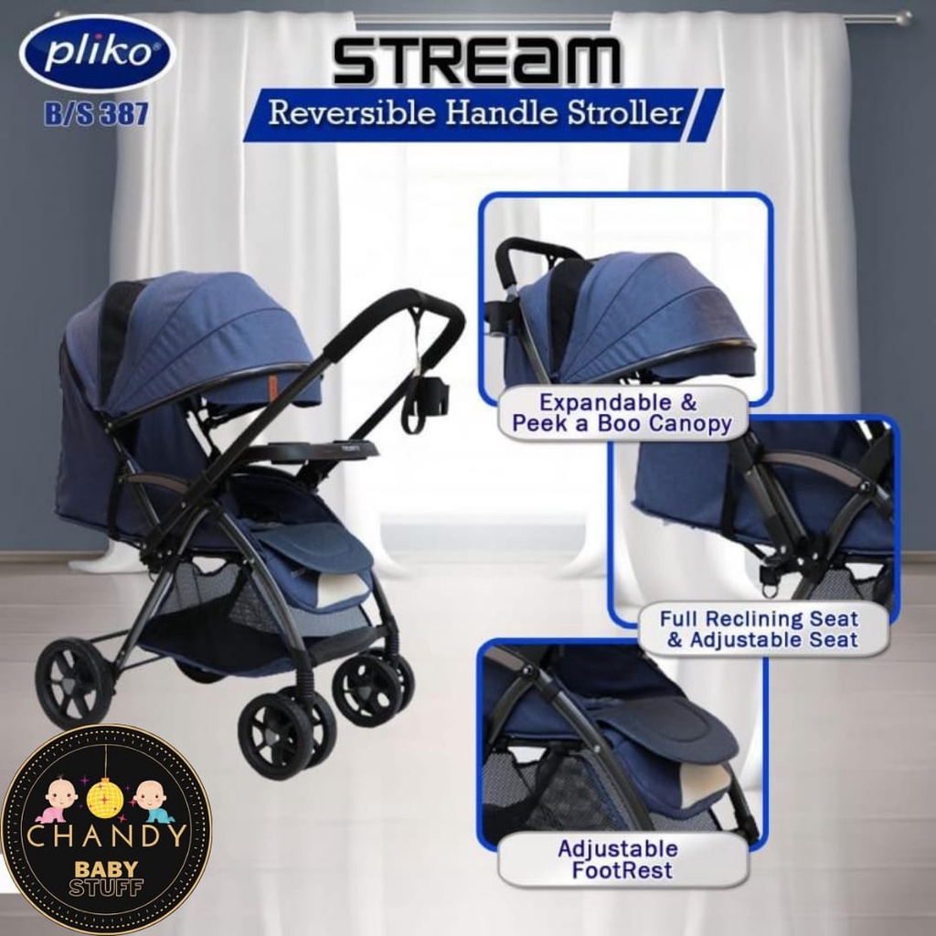STROLLER BAYI PLIKO FALCON BS 390, STREAM 387, 397R