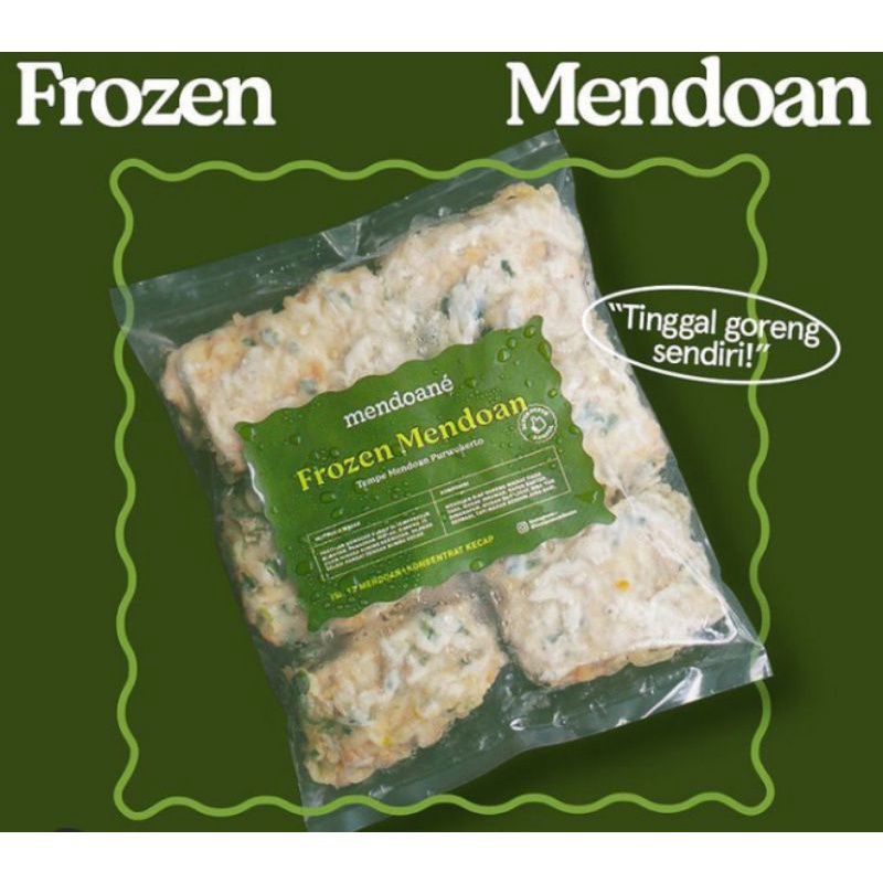 tempe mendoan purwokerto frozen isi 12pc