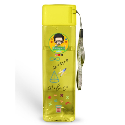 Botol Minum Plastik Kotak Mathgue