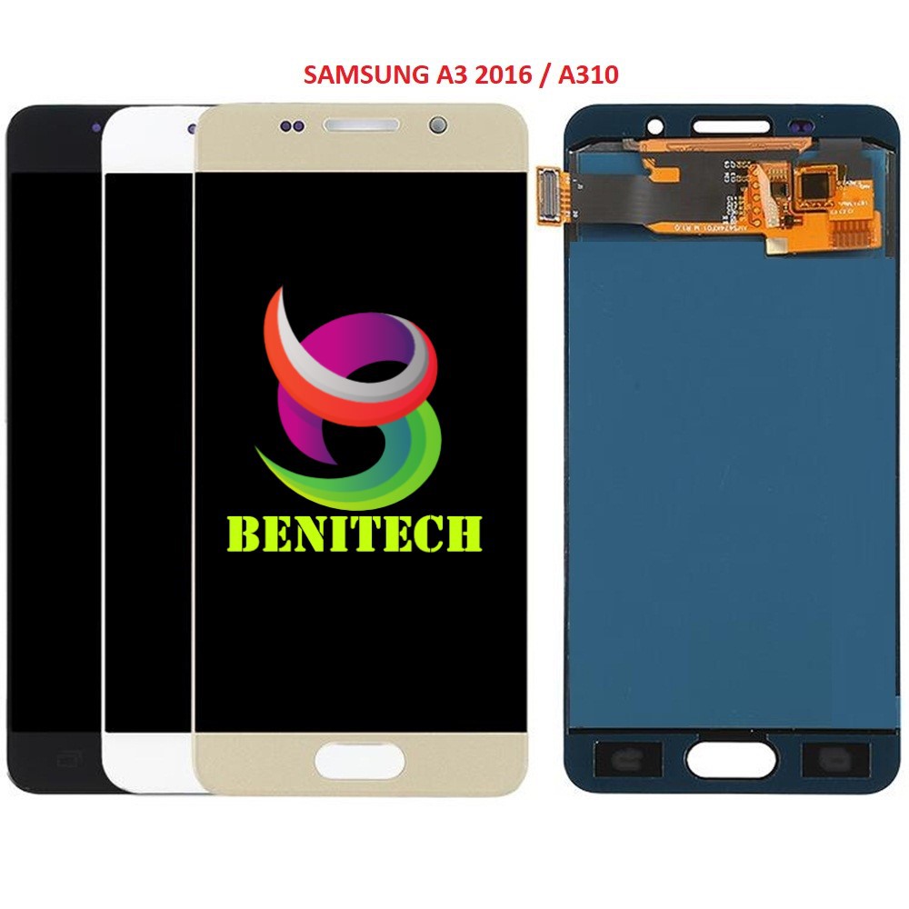 LCD SAMSUNG A310 / A310F / A310H / A3 2016 ~ FULLSET + TOUCHSCREEN ~ BISA KONTRAS ~ KUALITAS AAA