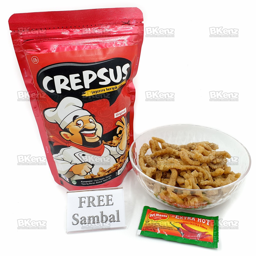 

Crepsus Keripik Usus Ayam Kripik Crispy