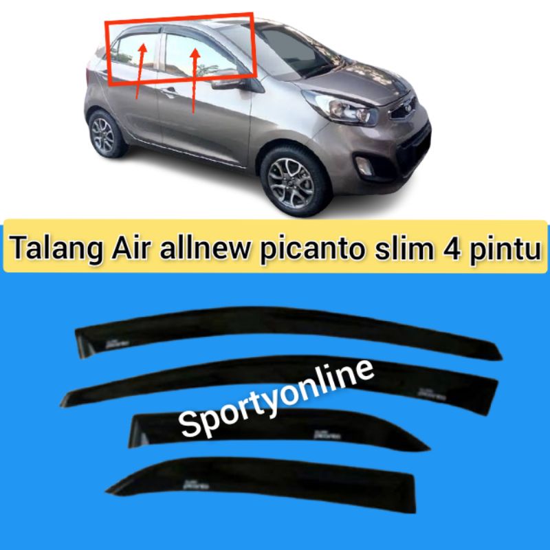 Talang air allnew picanto 4pintu