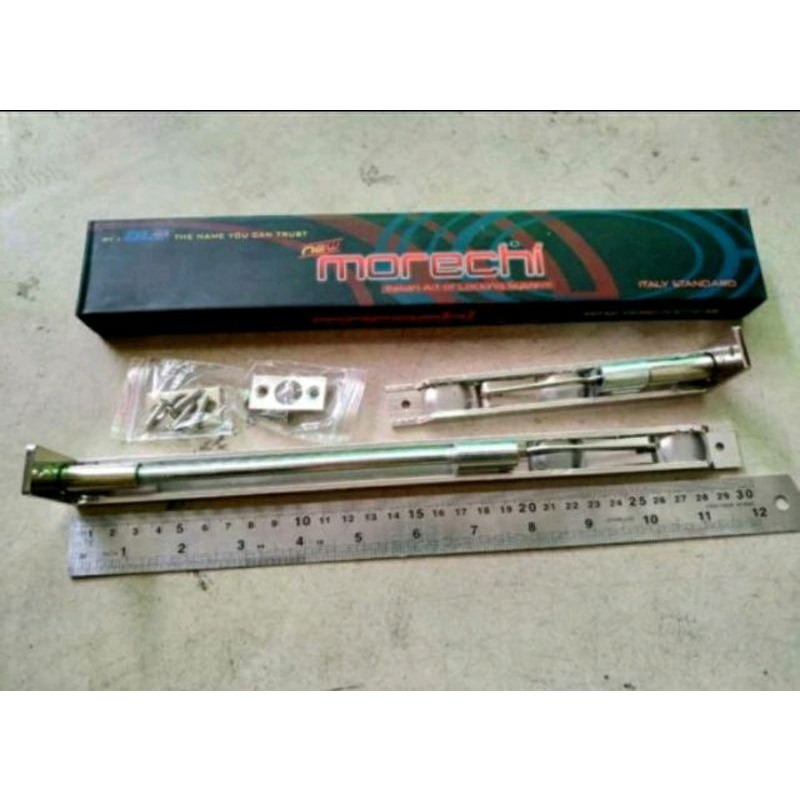 Grendel Tanam Morechi 6"+12" / Slot Tanam / Slot Pintu dua / Slot Pintu Tarung
