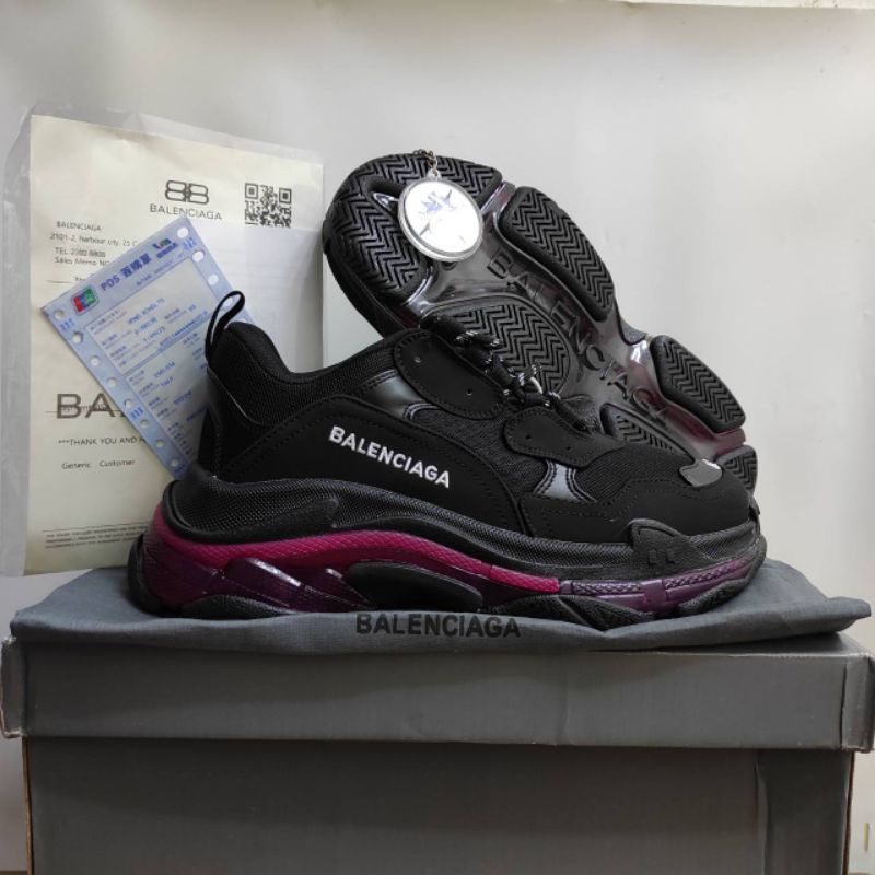 BALENCIAGA TRIPLE S CLEAR SOLE