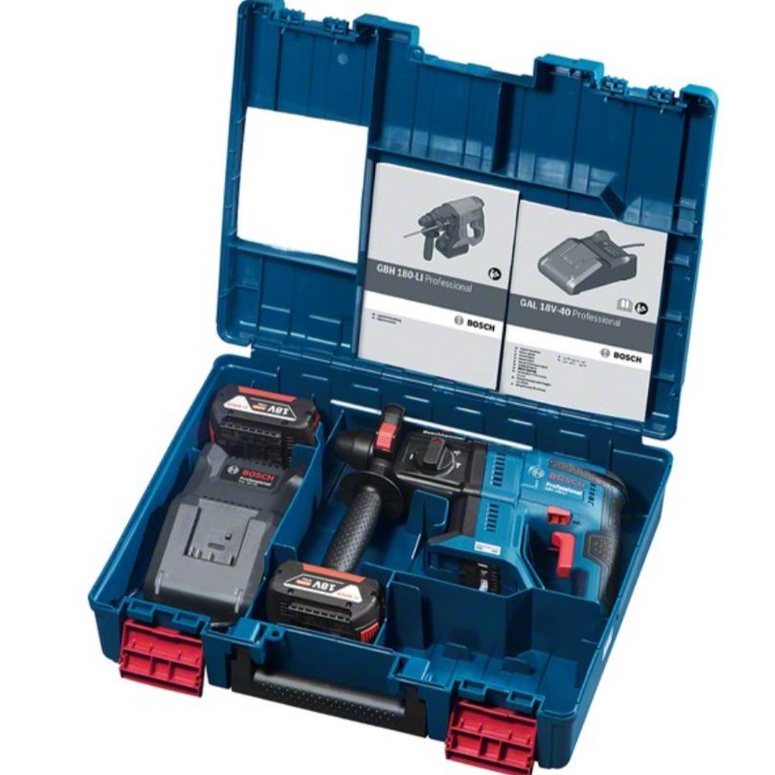 Mesin Bor Beton Bosch GBH 180-LI Gen 2 Brushless Rotary Hammer