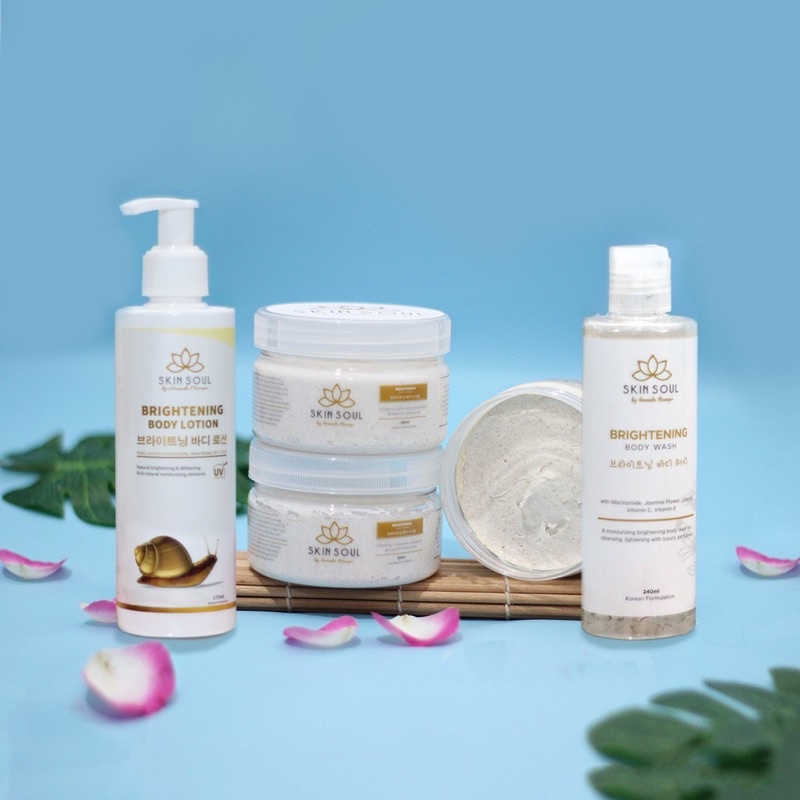 (PROMO) PAKET SKINSOUL BY AMANDA MANOPO / SKIN SOUL BRIGHTENING