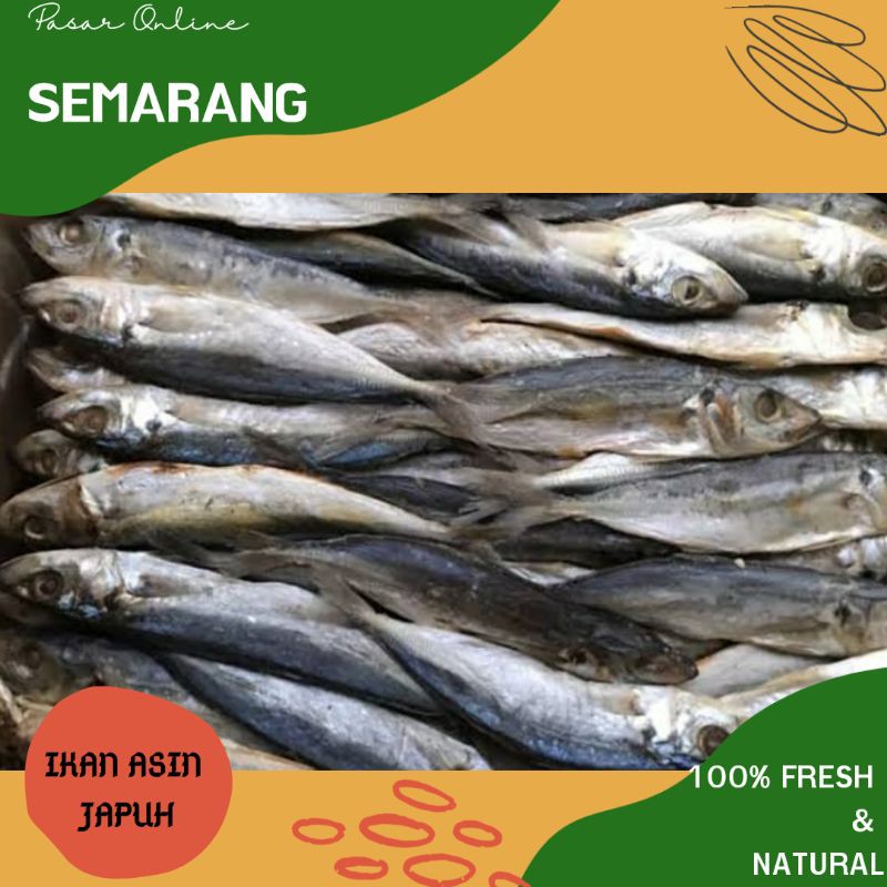 

Ikan Asin Japuh Kering / Lauk Pauk Semarang / Makan Enak / Fresh Segar / Belanja Murah Semarang /Cod