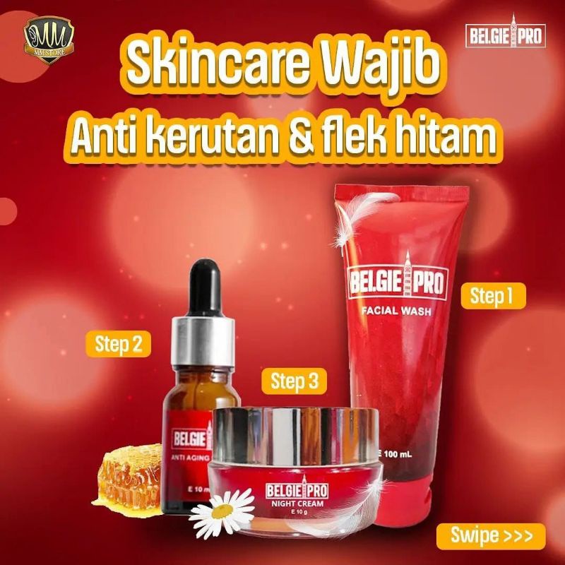 Belgie Pro Anti aging, kerutan dan flek hitam