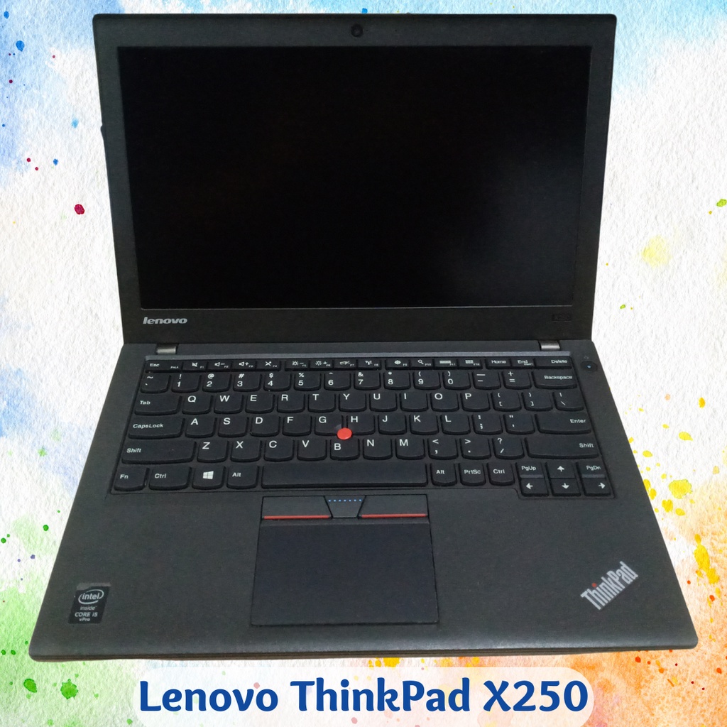laptop lenovo thinkpad x250 intel core i5 i7 gen 5 ram 4 8 gb ssd hdd 128 256 500 gb layar 12 inch