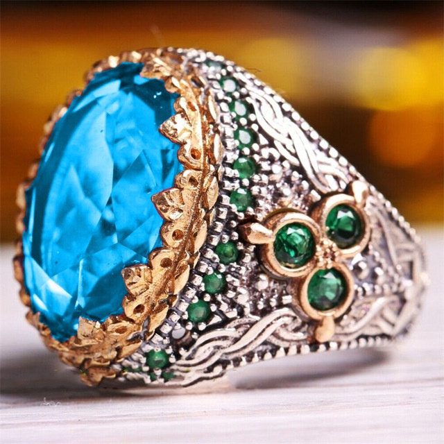 Cincin Bahan Stainless Gaya Vintage Untuk Pria Dan Wanita