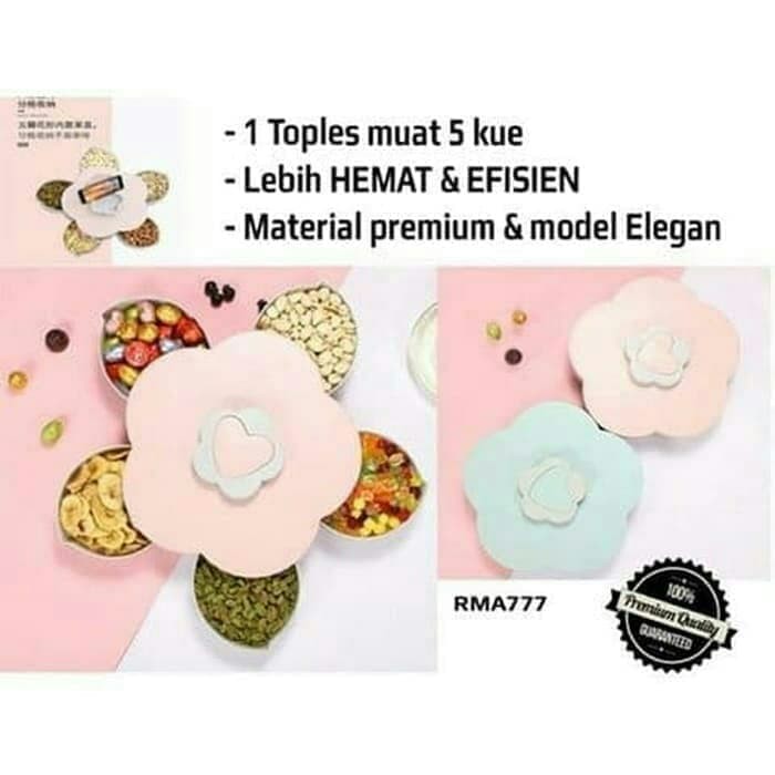 Toples Bunga Putar Mekar/Toples Mekar /Toples Putar