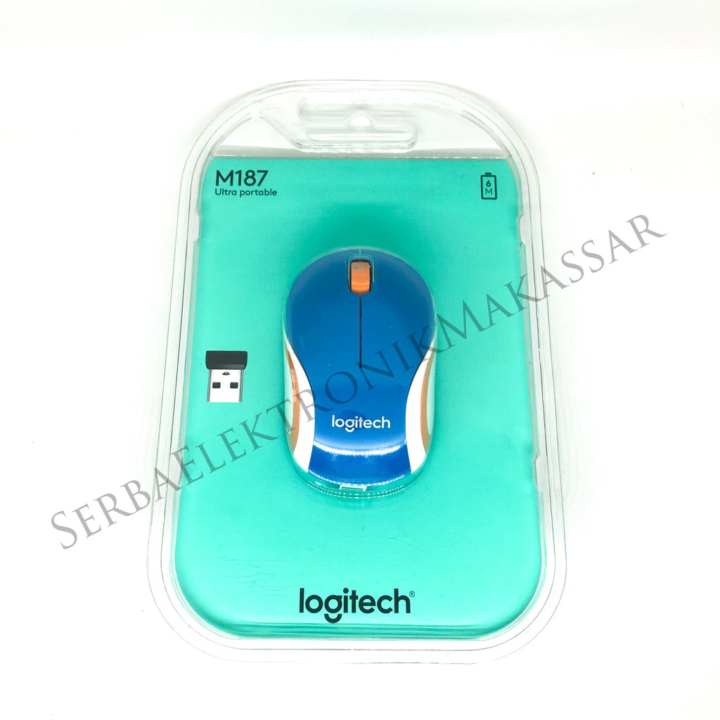 Mouse Wireless Logitech M185 M187