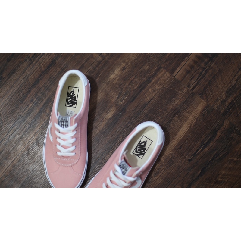 Endarfootwear - Vans Sport Denim Suede Pink White