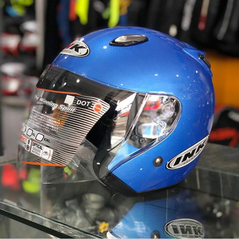 HELM INK CENTRO CRYSTAL BLUE ORIGINAL HELM INK KAPSUL ORIGINAL HELM INK CENTRO BLUE CRYSTAL ASLI SNI