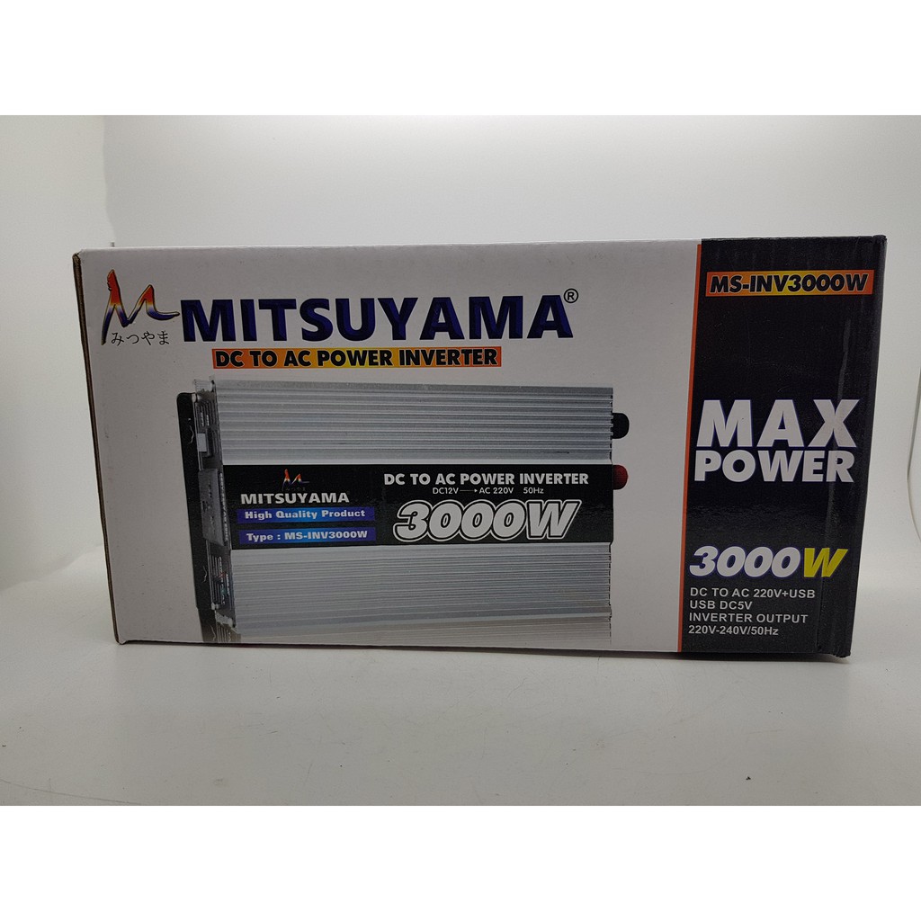 dc to ac power inverter 3000watt Merk MITSUYAMA with USB 5v