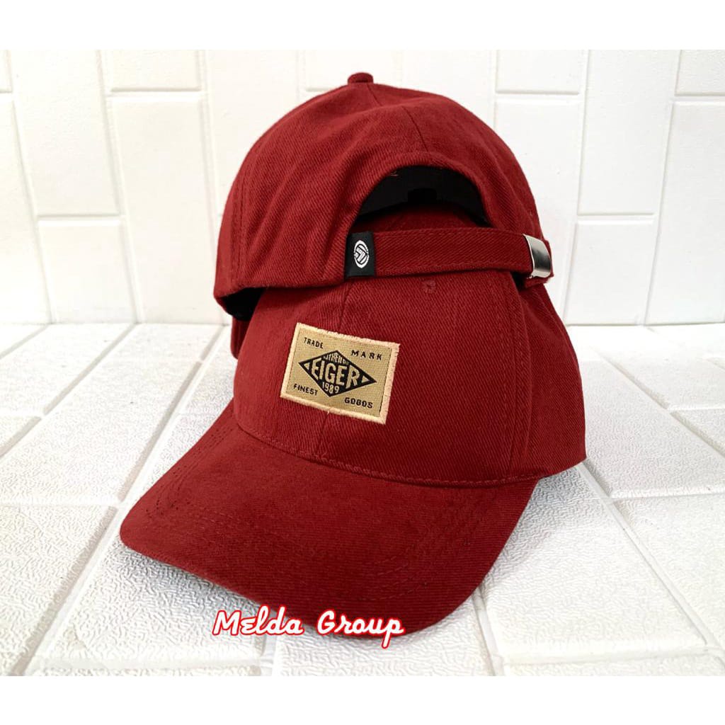 Topi pria casual bahan rapel (COD)