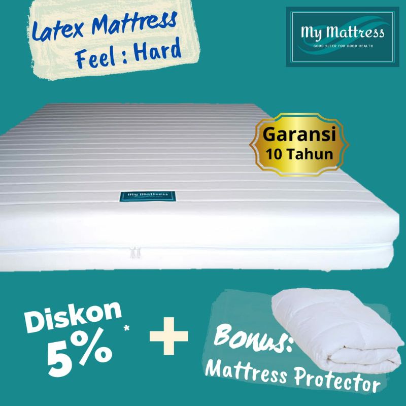 [PROMO] Kasur Hard Latex ORTHO SLEEP 90x200x20 / 100x200x20 / 120x200x20 - MY MATTRESS