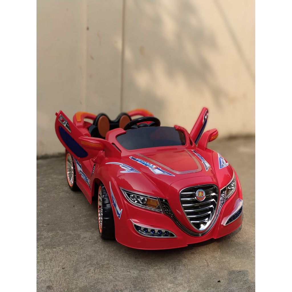 Mainan Mobil Anak aki pmb2028 Jaguar Red - Jual Mainan Anak