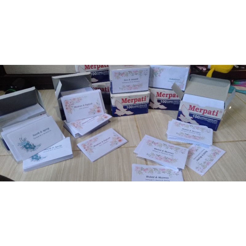 

amplop merpati cetak nama