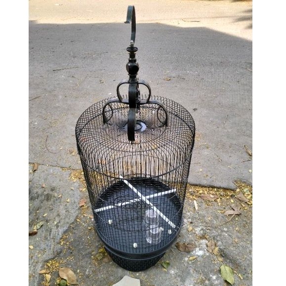 SANGKAR BESI BULAT JUMBO MERK PANDA DIAMETER 40/ KANDANG KAPSUL