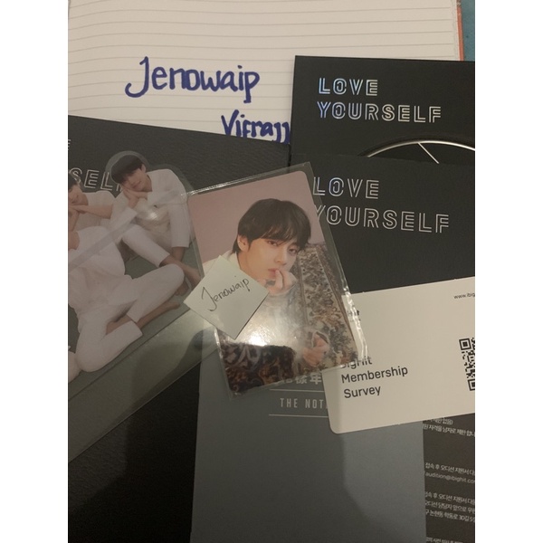 album bts tear O + pc taehyung maung tear O